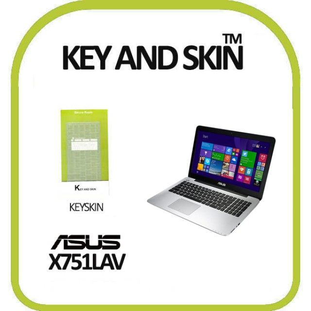 키앤스킨 ASUS X751LAV 노트북 키스킨 키커버