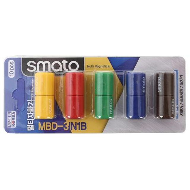 스마토 자석 멀티자화기 MBD-3IN1B(1판10pcs) MBD-3IN1B 1판