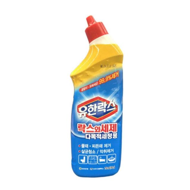 유한락스 락스와세제 다목적세정용 물때 찌든때 755ml