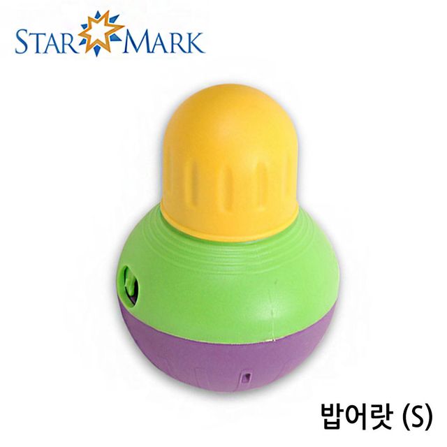 애완용품 밥어랏 S 간식 사료통 애견 애견용품