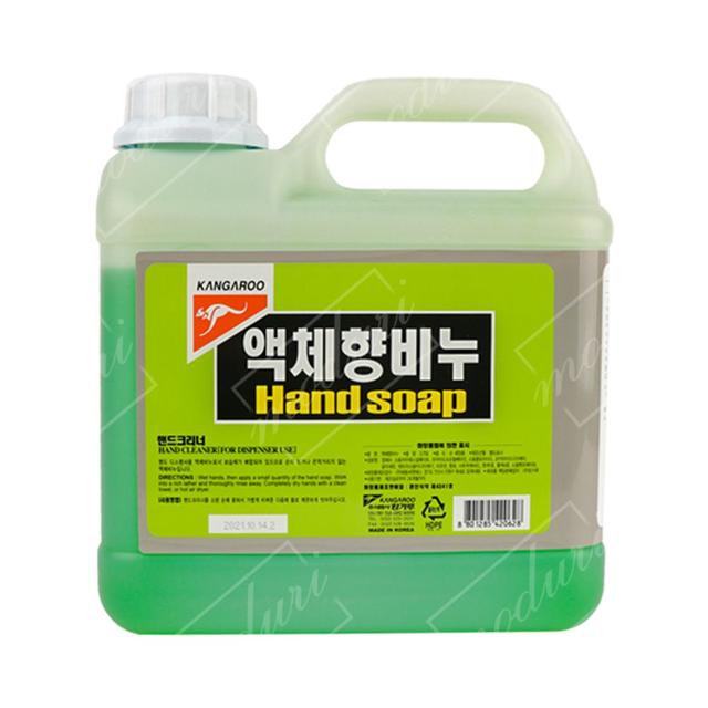 캉가루 핸드크리너 3.75L 손세정제 액체 물 비누