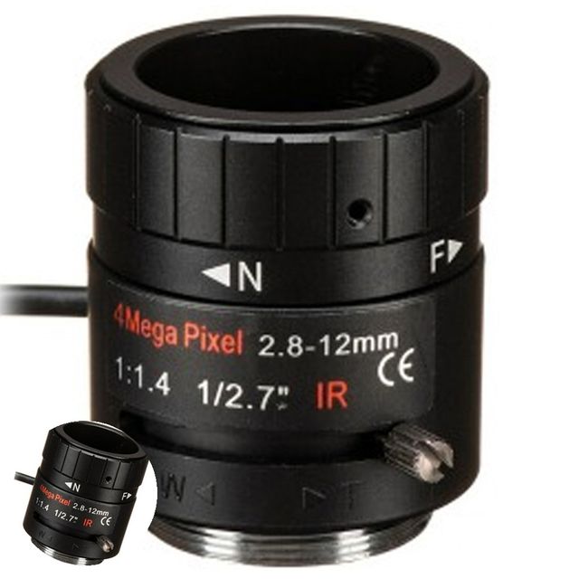 수동렌즈 마샬카메라렌즈 카메라 전용 수동초점 렌즈 2.8-12mm F1.4 Varifocal CS 4MP VS-M2812-2