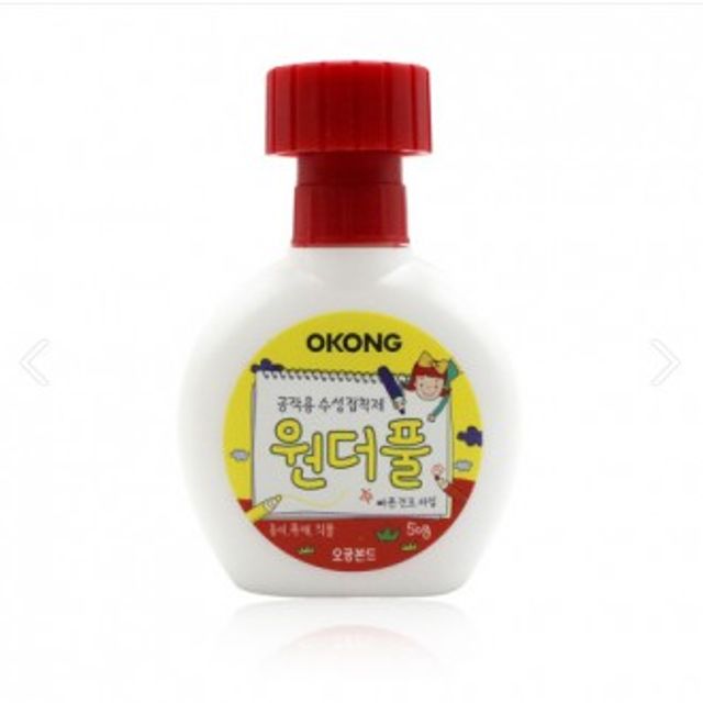 오공 원더풀 구 무독이 친환경 접착제 공작용 종이