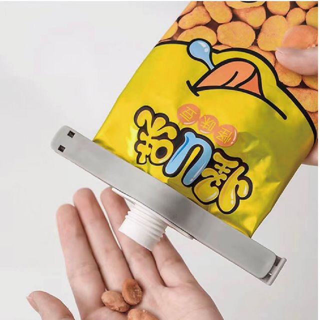 밀봉캡 봉지후드캡 아이디어상품 봉투집게 뚜껑캡 - 주방 필수 아이템