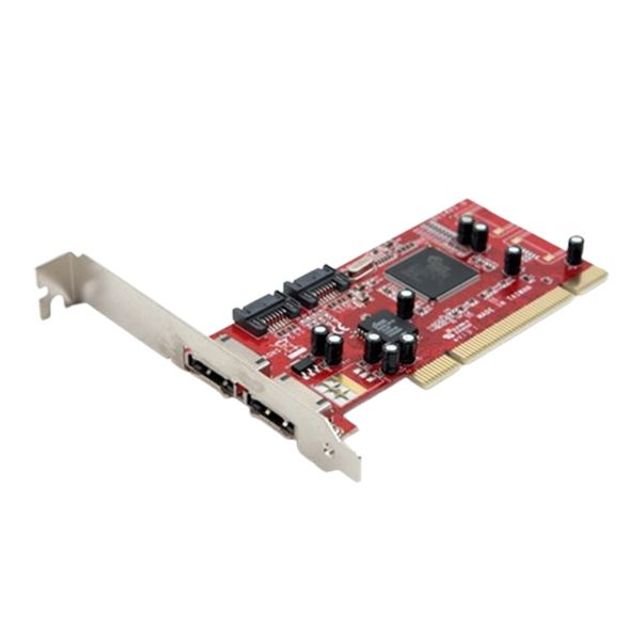 Coms SATA PCI 카드 eSATA 2P SATA 2P 젠더 케이블