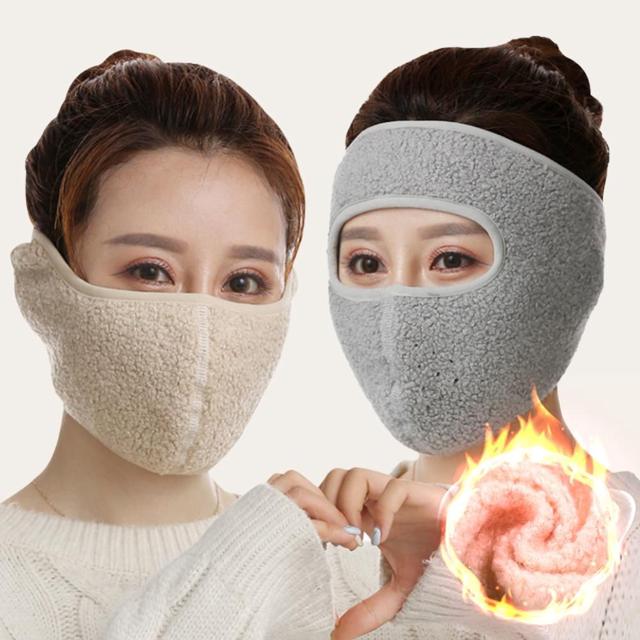 겨울 방한 귀마개 마스크 따듯한 넥워머 세트