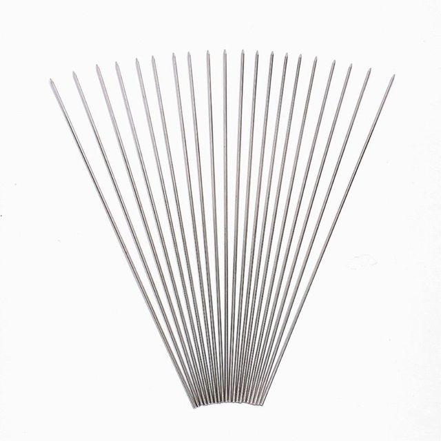 304스틸 바베큐꼬치 40cm 20p세트