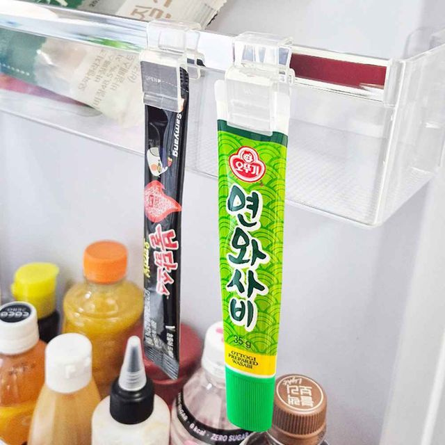 튜브홀더 냉장고정리 도어정리 주방 수납소품
