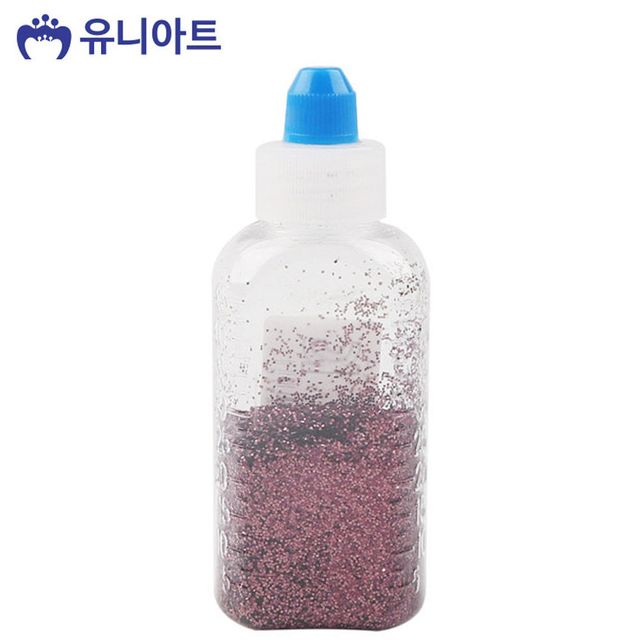 메탈 반짝이 가루 갈색 - 자연스러운 미술공예 액센트 재료
