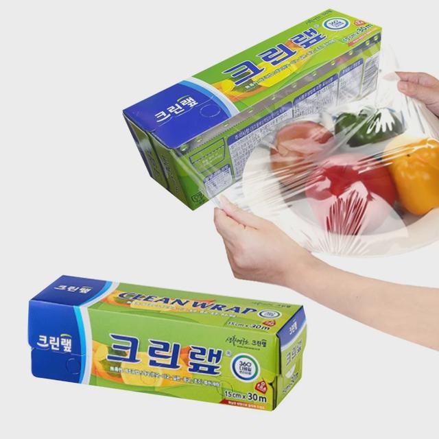 크린랲 미니 위생랩 15cm x 30m 주방 비닐랩