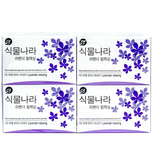 식물나라 라벤더 릴렉싱 100g 4입