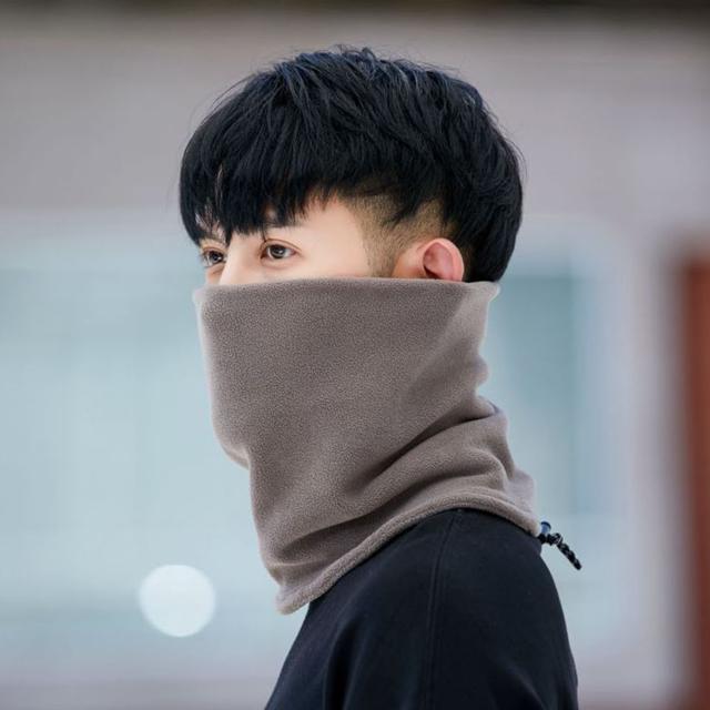 겨울 방한용품 3in1폴라폴리스 비니 겸용 이중 넥워머