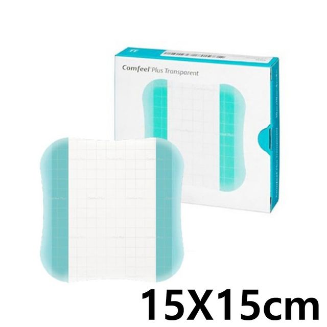컴필 플러스 욕창밴드 15x15cm 5개, 투명