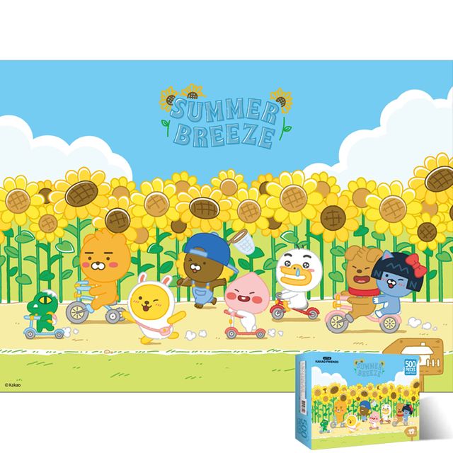 500피스 직소퍼즐 카카오프렌즈 섬머 브리즈 YE873016