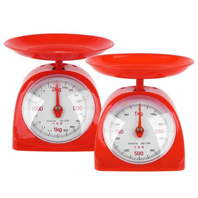 아날로그 주방 저울, 경인 주부저울 1kg 2kg 제과용