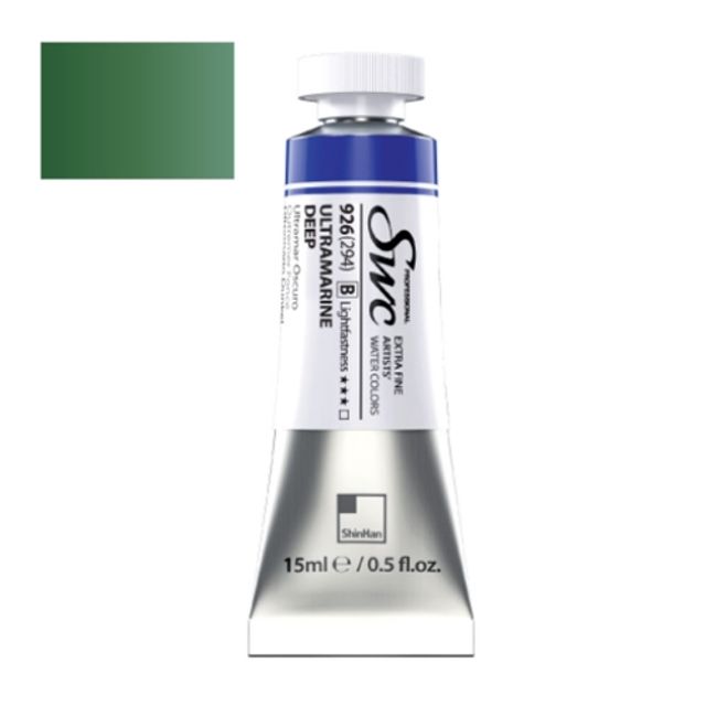 혜명몰 신한 수채화물감 SWC A 15ml 881 옥사이드 오브 크롬 - 개 (1개입) 미술용품 수채물감 미술재료 수