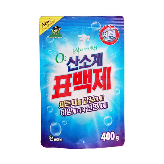 산도깨비 표백제 400g 1p 세탁세제 가루세제 표백제