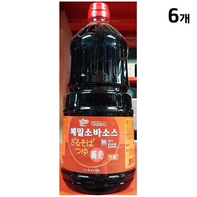 모밀소스(이엔 1.8L)X6
