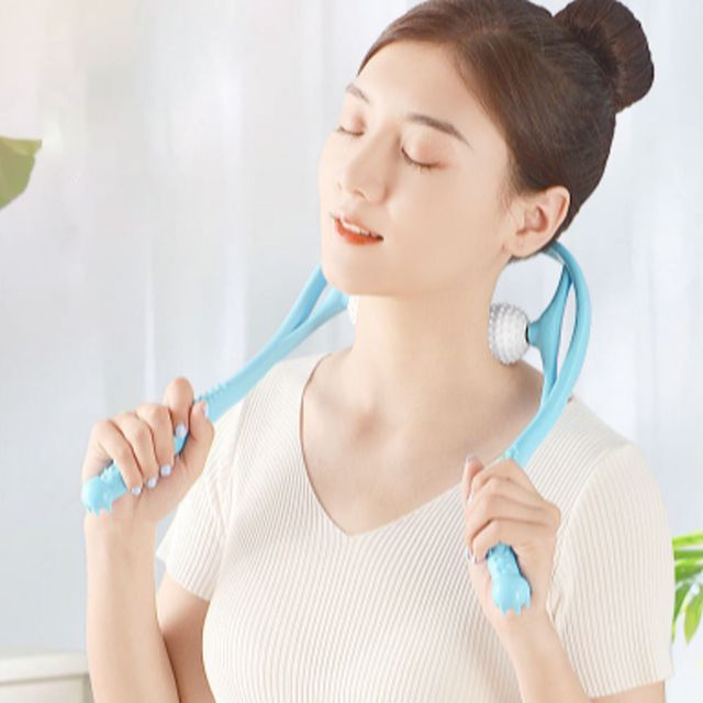 골프공마사지 목 어깨 마사지기 - 근육 이완 도구