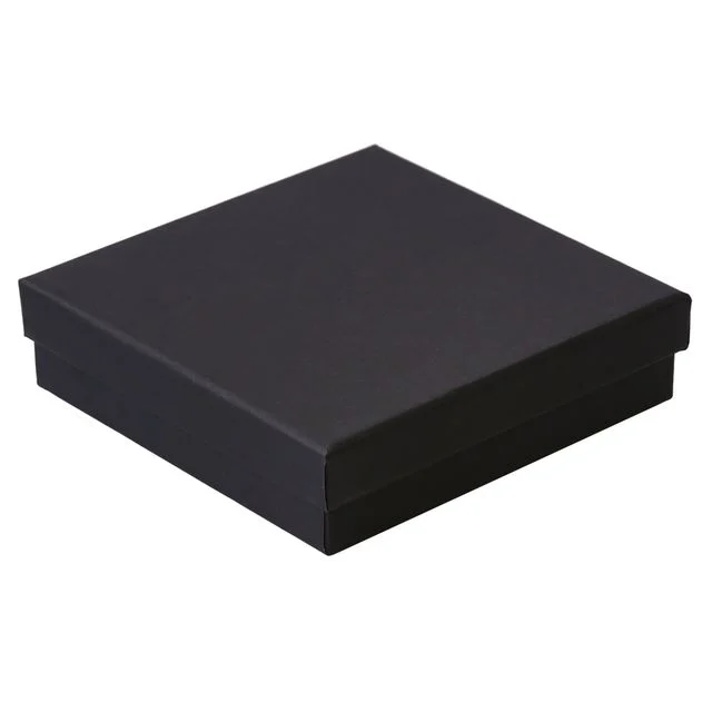 무광블랙 주얼리 케이스 13cmX13cm 목걸이 팔찌 상자 선물 쥬얼리 반지 귀걸이 박스