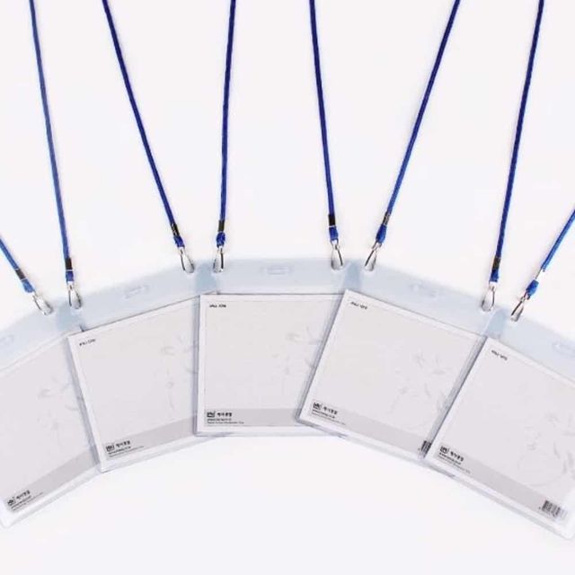 명찰 110mm x 95mm (10개입) 행사용목걸이 행사명찰