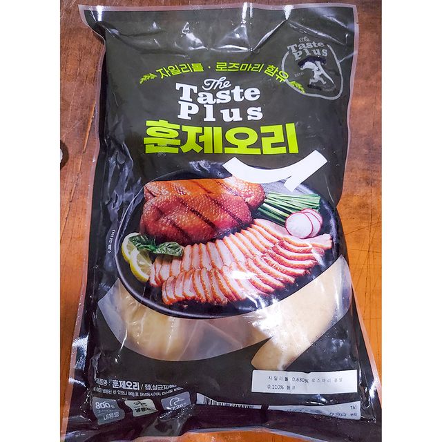 훈제오리(완포걸이 신우 800g) 오리고기 오리훈제 오