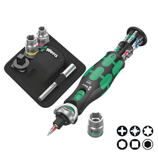 베라 Zyklop Pocket Set2 라쳇핸들 복스소켓 세트