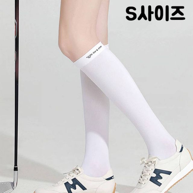 TBZ MY EJOY 슬림핏 여성 골프양말 니삭스 S사이즈