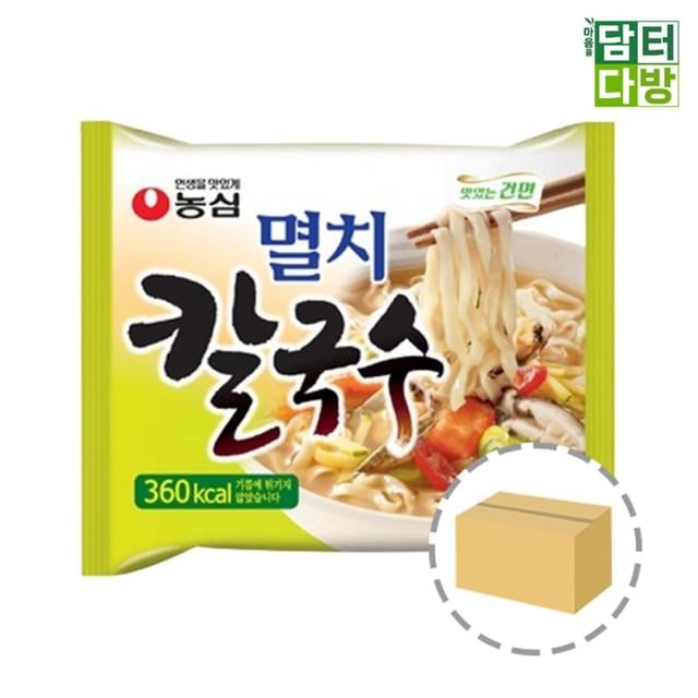 농심 멸치 칼국수 1BOX (40봉)