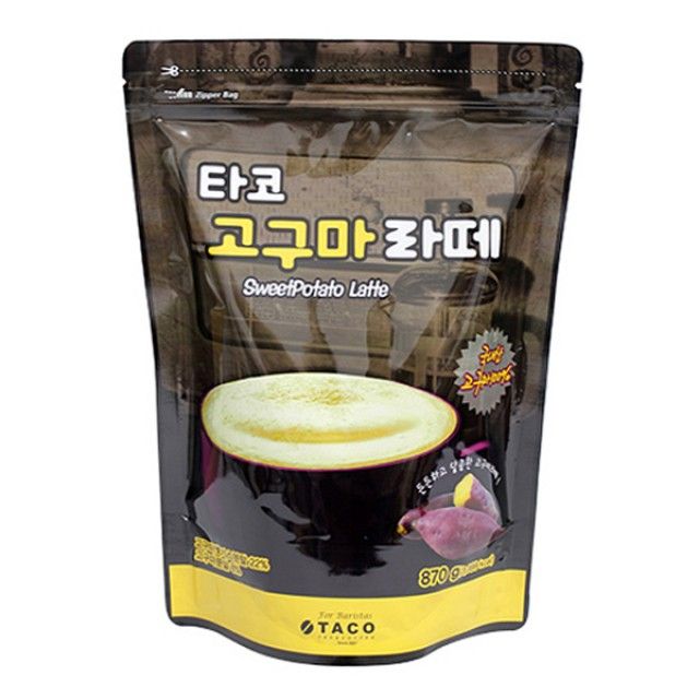타코 고구마라떼 870g 고구마라떼분말 라떼가루 카페