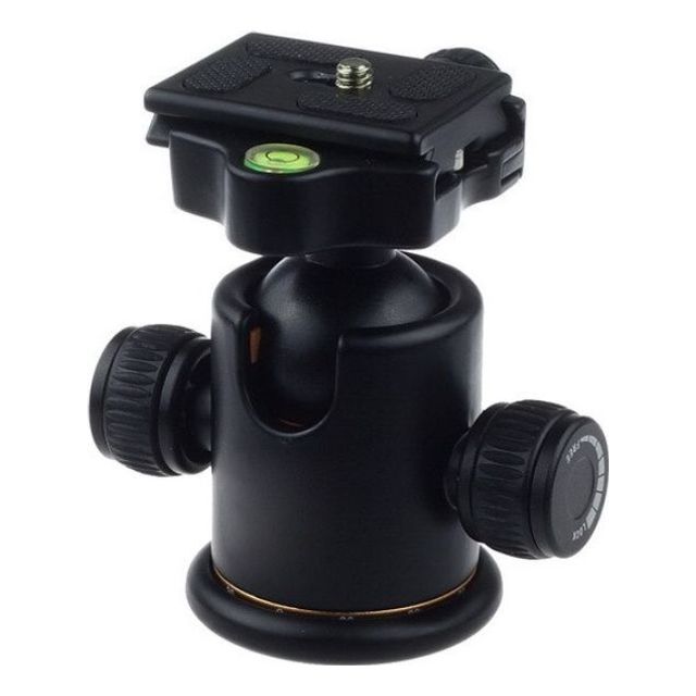 삼각대 dslr 카메라 용 360 회전 알루미늄 볼 헤드