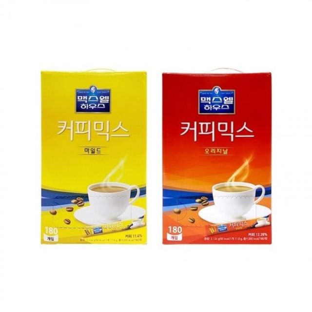 맥스웰하우스 오리지날 마일드 커피믹스 스틱 음료