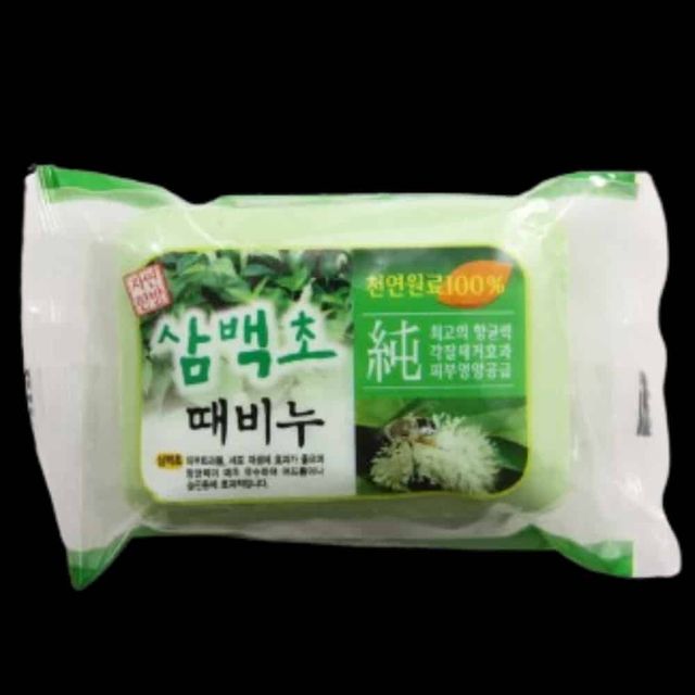 삼백초 때비누 피부진정비누 목욕탕비누 세안비누