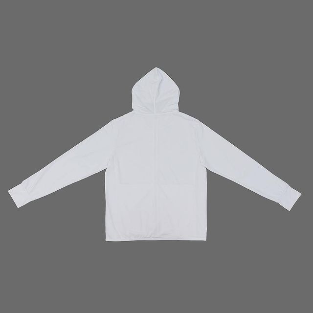 TBZ 자외선 차단 남성 화이트 후드집업 XL 오버핏후드