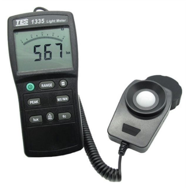디지털조도측정기(룩스메타) 40-400000LUX/0.01 TES-1335