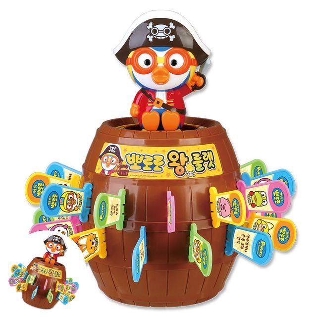 두뇌게임 가족보드게임 뽀로로 해적 왕 룰렛게임