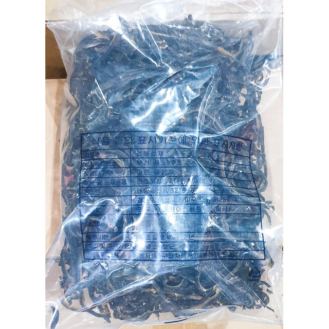 건해삼채 600g 건조해삼 건해물 해삼채 국물용 멸치