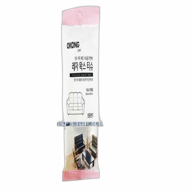 레자 왁스 티슈(12매입) 소파티슈 자동차가죽코팅제