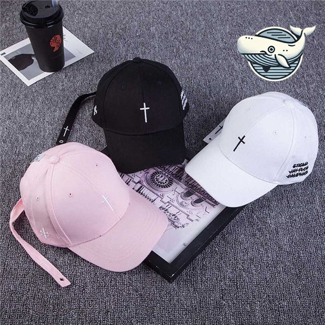 캐주얼 자수 볼캡 블랙 핑크 화이트 데일리