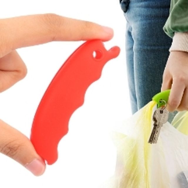 실리콘 쇼핑 핸들 열쇠고리