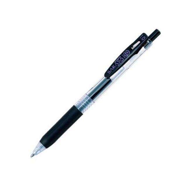 제브라 사라사 클립펜 1.0mm 흑색 - 부드러운 필기감 볼펜