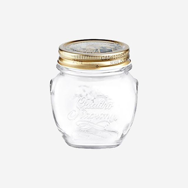 밀폐용기 250ml 소스통 장아찌통 유리병 소스병 1P 항아리 잼병 콰트로자
