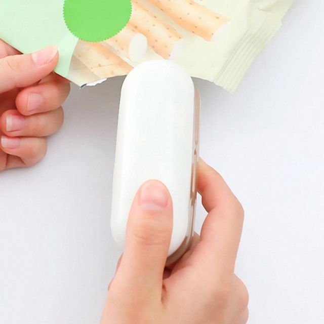 비닐 접착기 미니실링기 밀봉기 휴대용 과자밀봉 가정