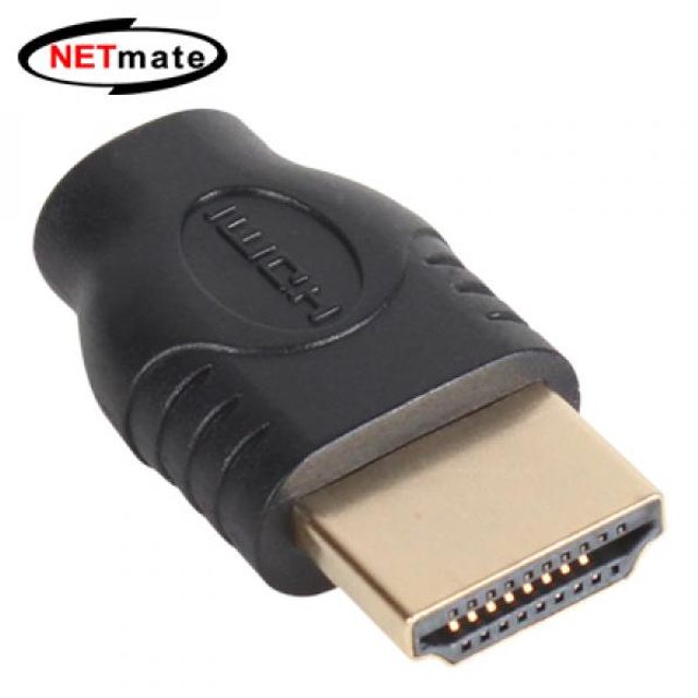 넷메이트 Micro HDMI to HDMI 젠더