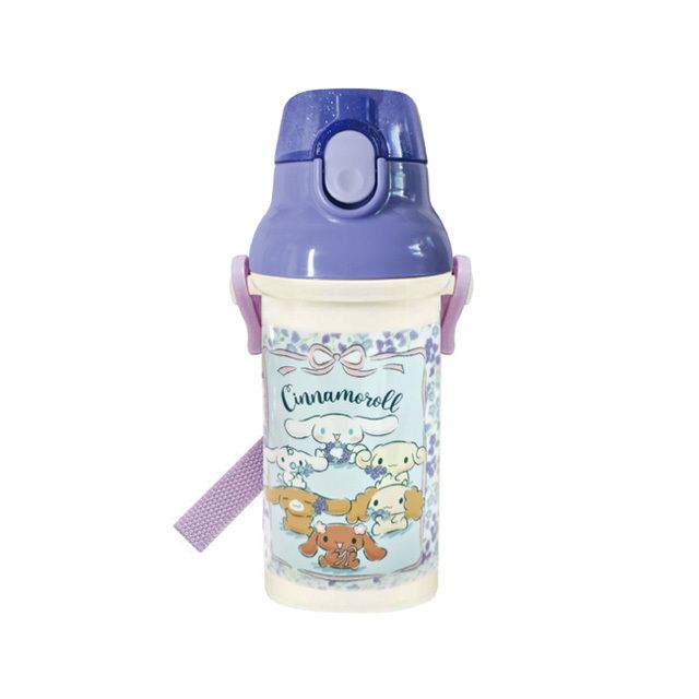 시나모롤 플라워리스 원터치 물통 400ml