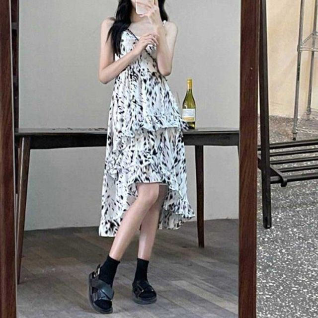 여름 나시 원피스, 캉캉 뷔스티에 드레스 패턴