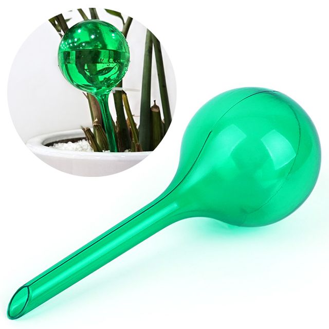 화분 자동 급수기 60ml 그린 원형 물조리개 물뿌리개