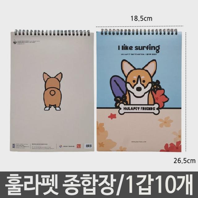 종합장 초등 노트 스프링 연습장 공책 무지 초등학생