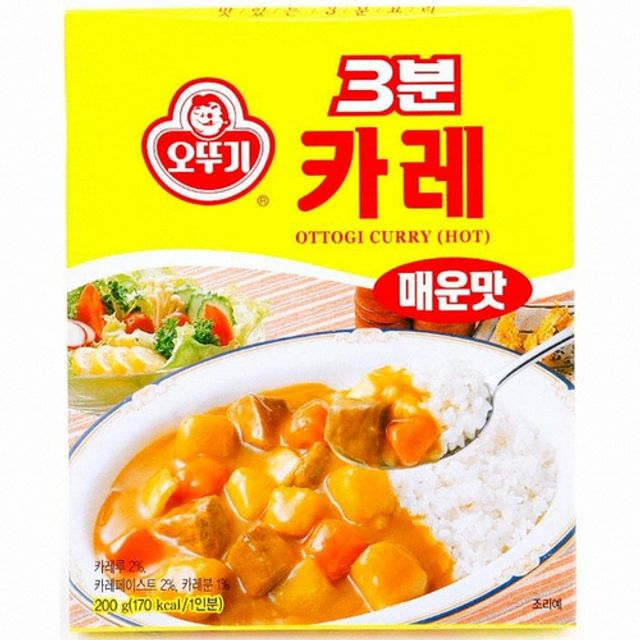 오뚜기 3분카레매운맛200g