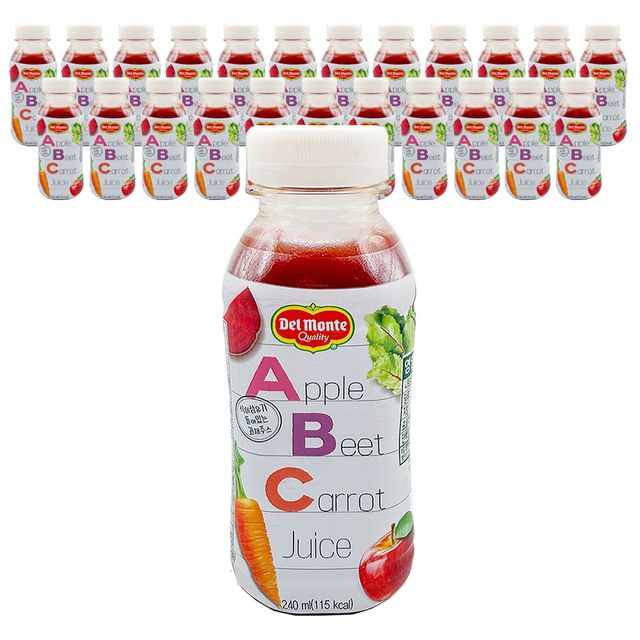 롯데 델몬트 ABC 주스 240ml 24개(12입x2박스)